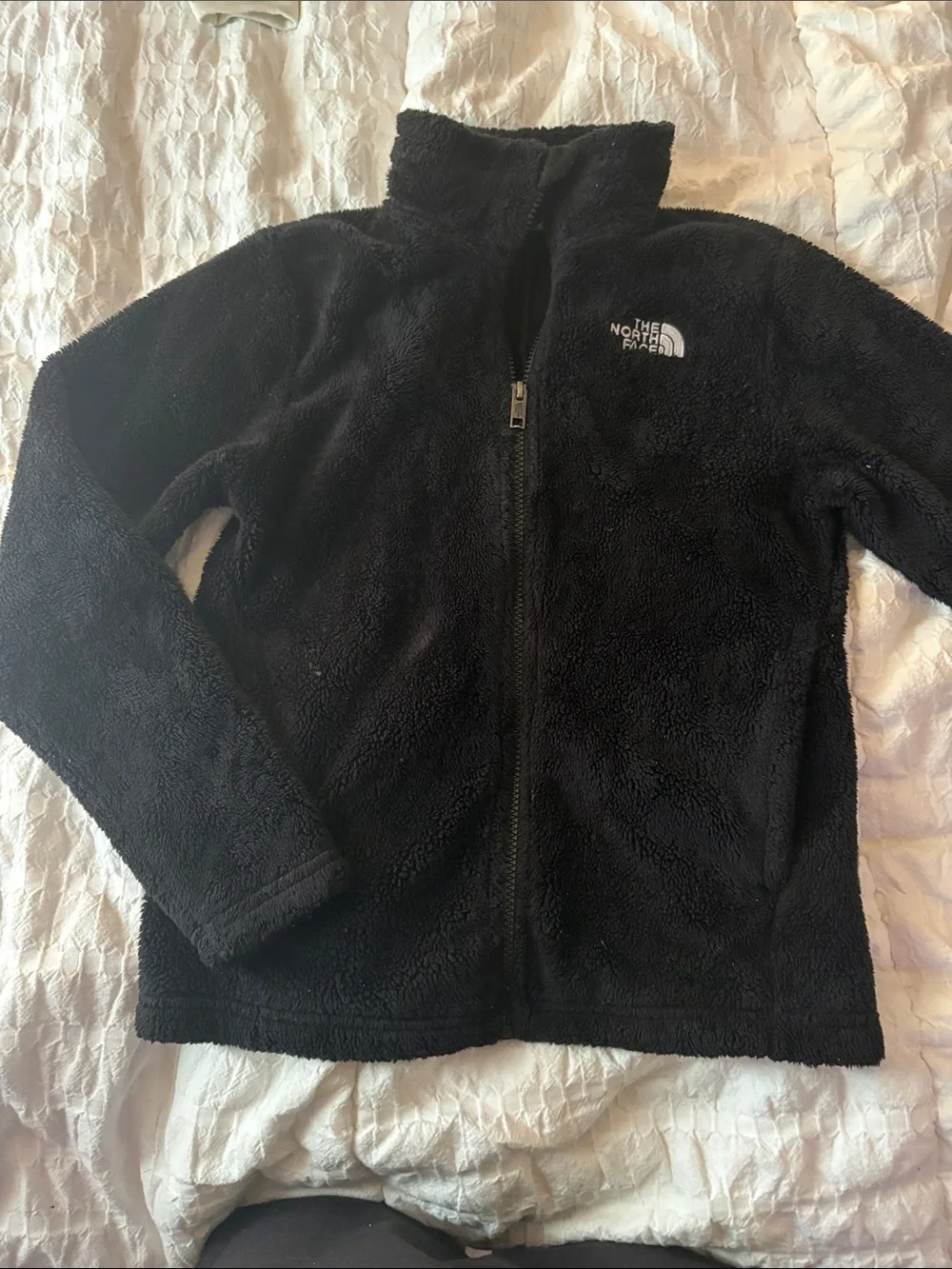 The North Face Kids Black Fleece Full-Zip Jacket
